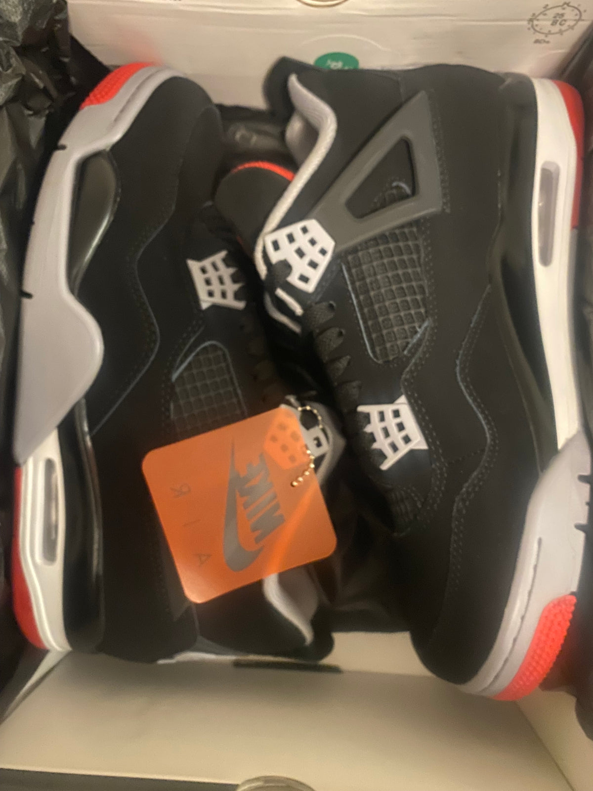 Retro "Bred” 4s