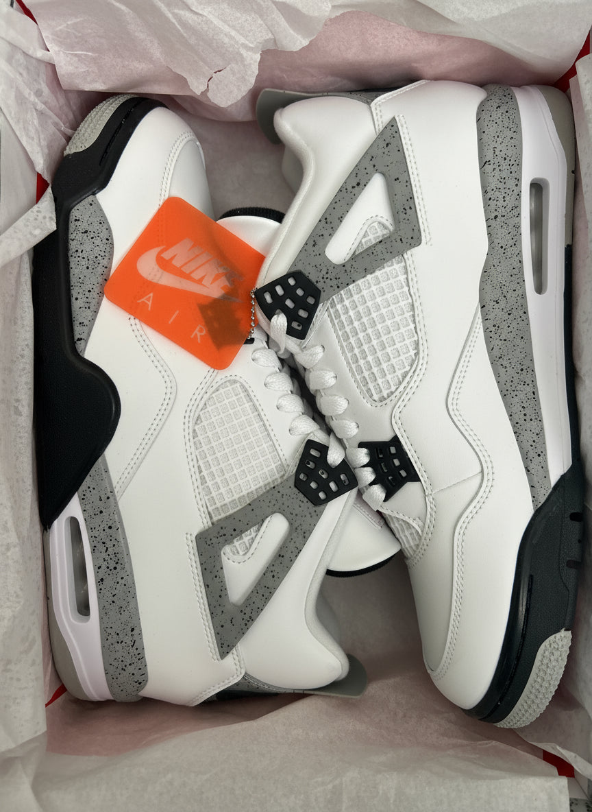 Retro 4 “White Cement”